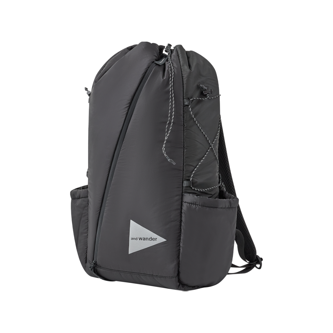 앤드 원더 146 푸퍼 미니 립스탑 데이팩 블랙 - 26FW(And Wander 146 Puffer Mini Ripstop Daypack Black - 26FW) - 2