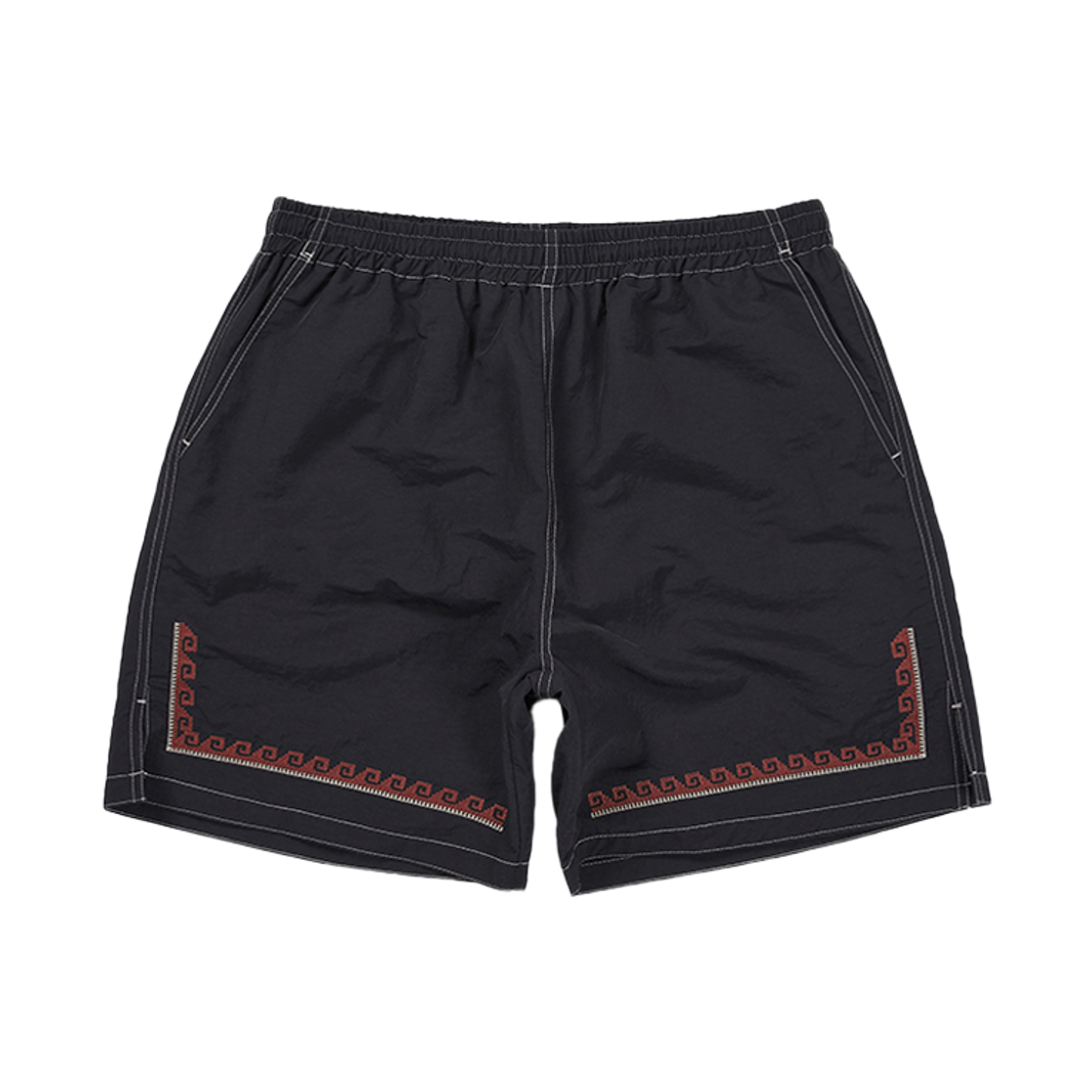 카락터 마리나 스트라이프 쇼츠 블랙(Karactor Marina Stripe Shorts Black)