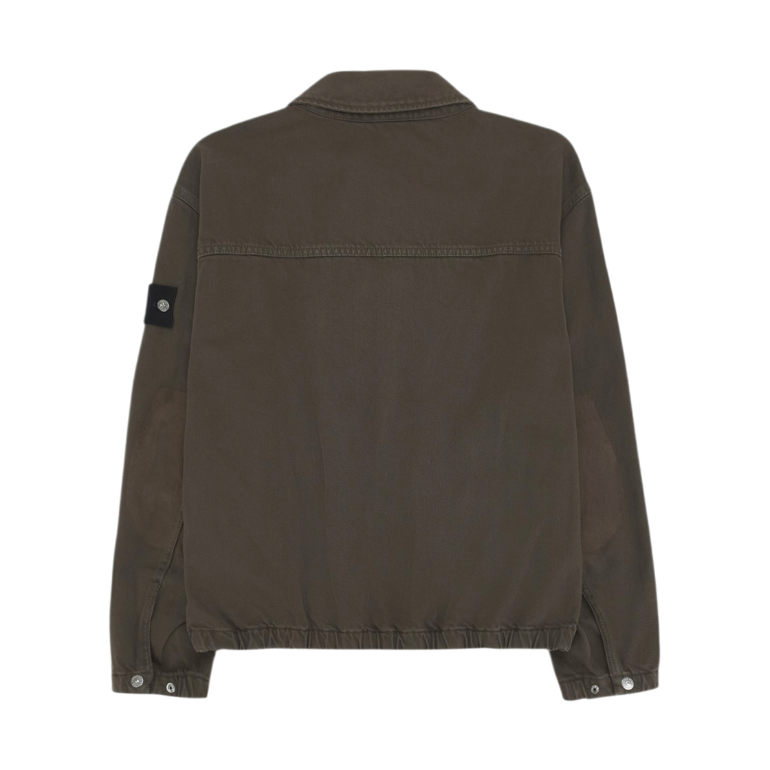 스톤 아일랜드 4100002 라이트 불 데님-TC 코치 자켓 안티 드롭 엄버 - 26SS(Stone Island 4100002 Light Bull Denim-TC Coach Jacket with Anti-Drop Umber - 26SS) - 2