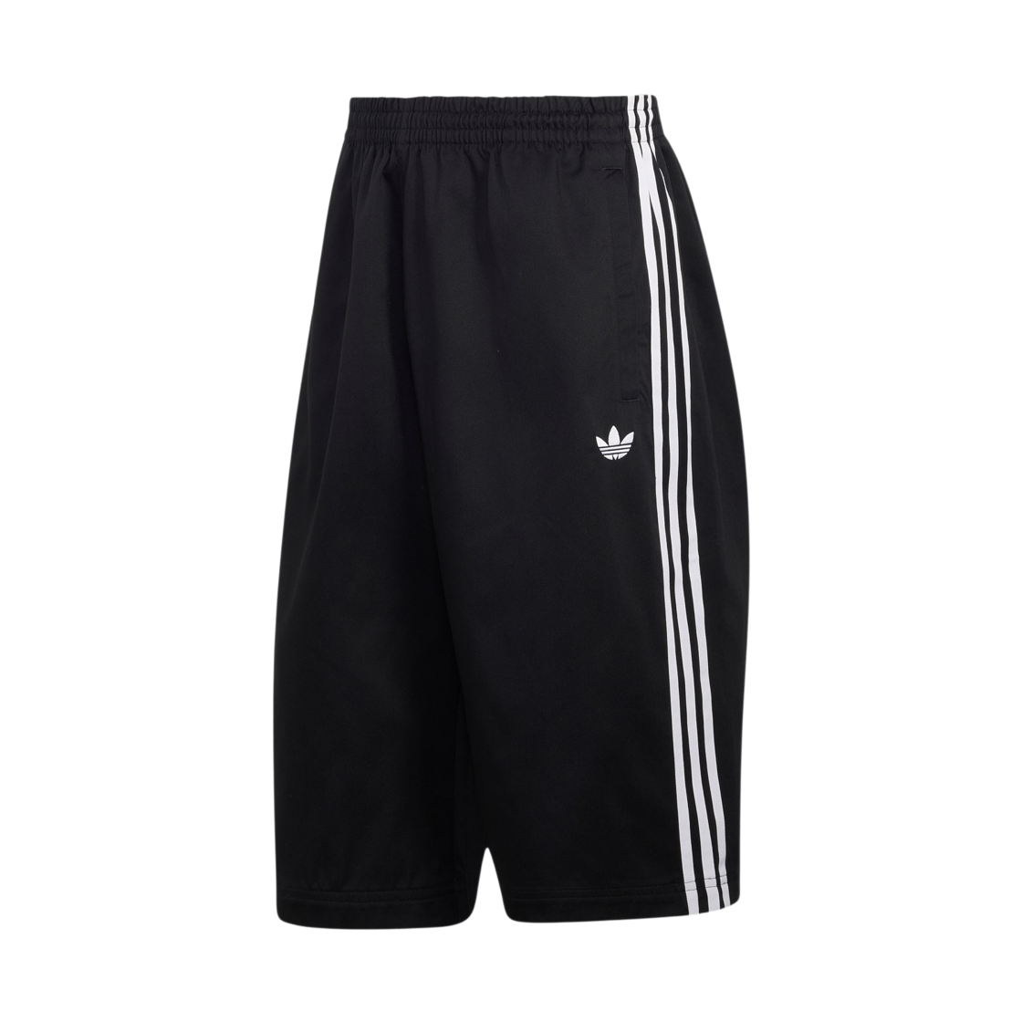 KR1389 Adidas Originals Adicolor SST Cotton Twill Shorts Black - KR Sizing