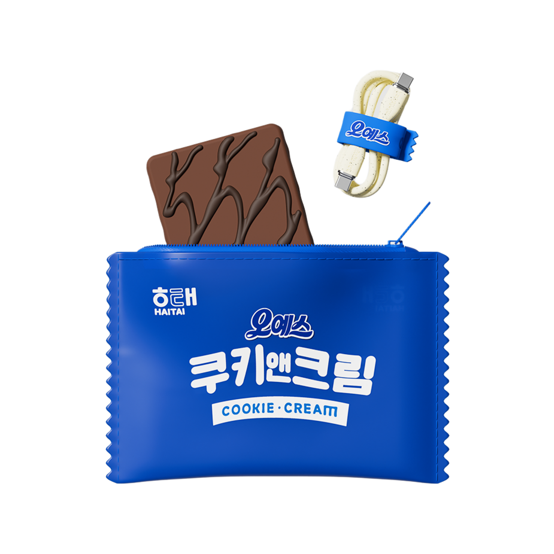 미니덕트 오예스 쿠키앤크림 파우치(MINIDUCT OYESS Cookie & Cream Pouch) - 4