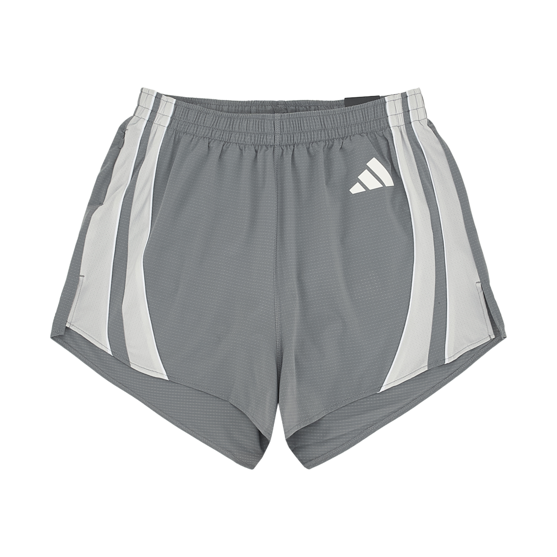 KH1056 Adidas Adizero 3 Inch Archive Running Shorts Grey Three Grey One - KR Sizing