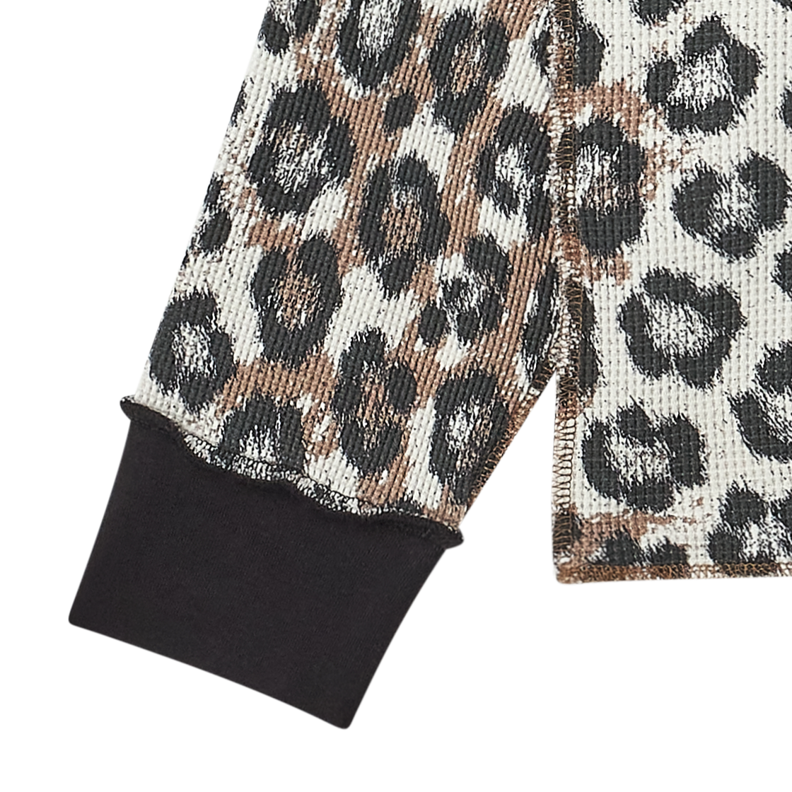라스벳 레오파드 써멀 롱슬리브 티셔츠 레오파드 - 26FW(Rassvet Leopard Thermal L/S Tee Shirt Leopard - 26FW) - 4