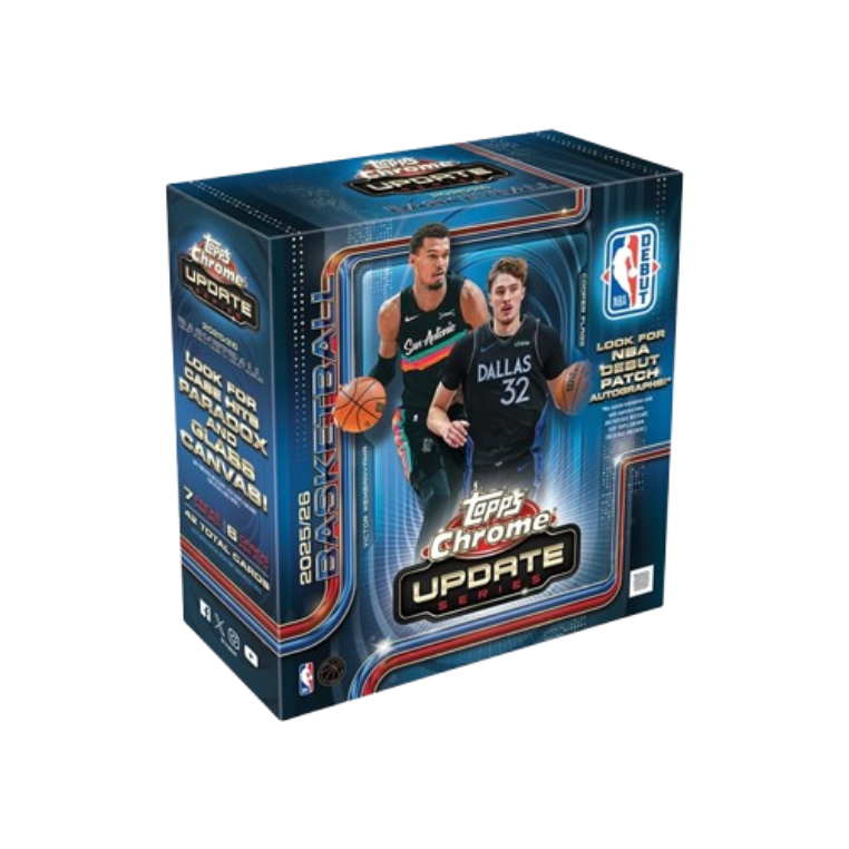 탑스 2025-26 크롬 업데이트 바스켓볼 메가 박스(Topps 2025-26 Chrome Update Basketball Mega Box)