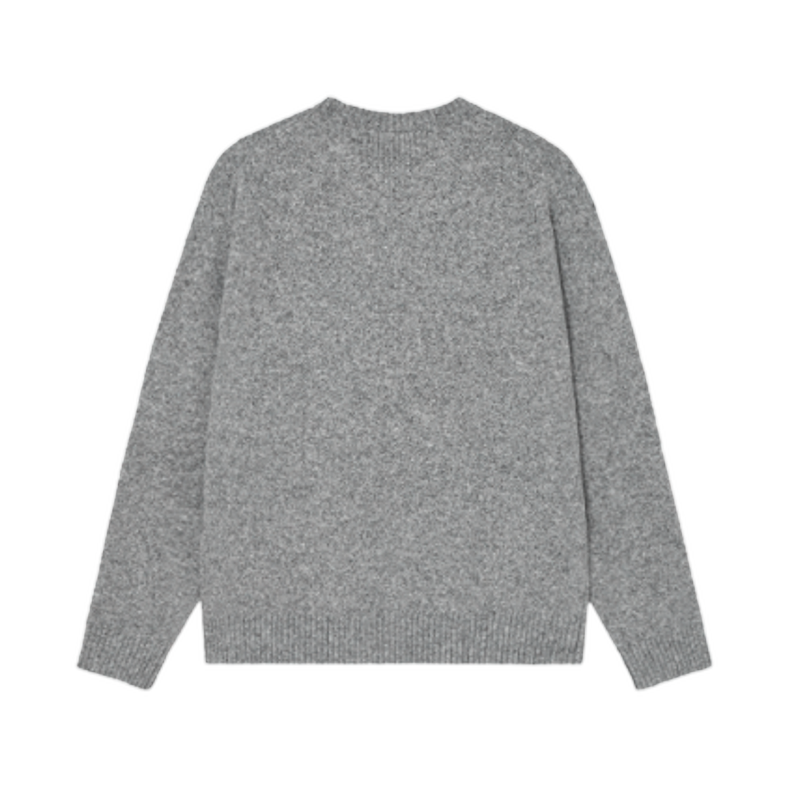 게스 크루넥 밧줄 자수 스웨터 멜란지 그레이(GUESS Rope Embroidered Crewneck Sweater Melange Grey) - 1