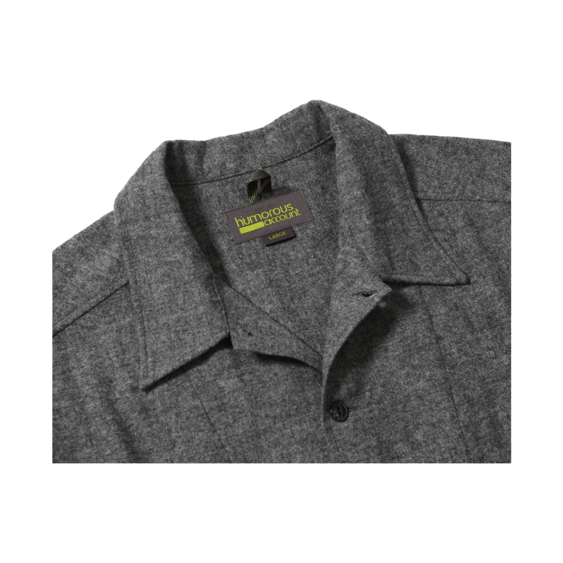 휴머러스 어카운트 레스트 워크 셔츠 헤더 블랙(humorous account Rest Work Shirt Heather Black) - 4