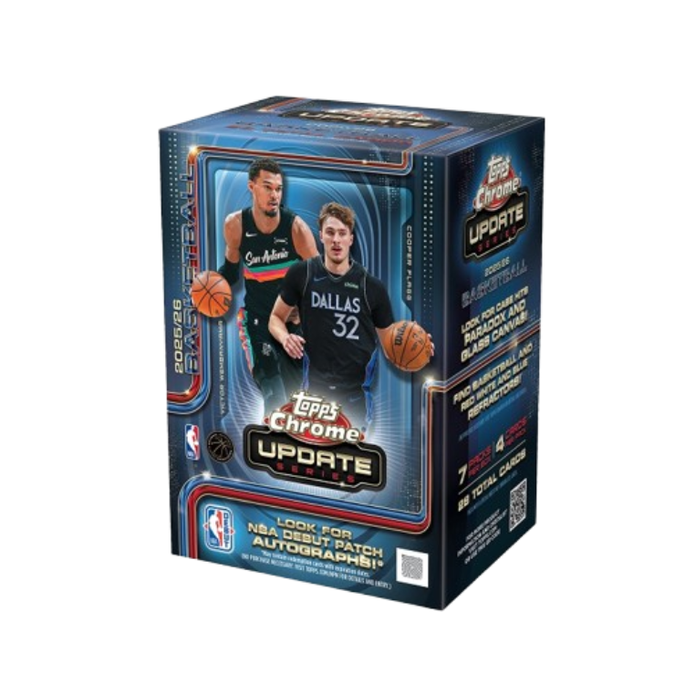 탑스 2025-26 크롬 업데이트 바스켓볼 밸류 박스(Topps 2025-26 Chrome Update Basketball Value Box)
