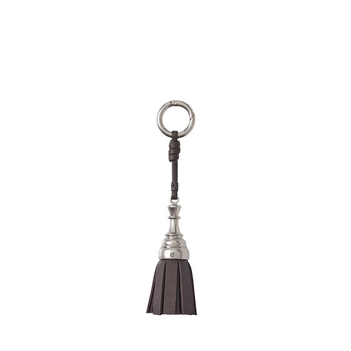 분크 체크메이트 태슬 참 다크브라운(vunque Checkmate Tassle Charm Dark Brown) - 2