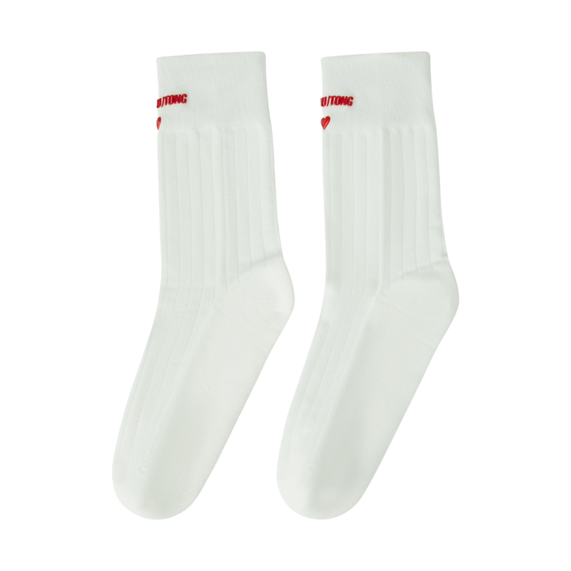 KW6DSS1SH26WT Shushu/Tong Women Logo Socks White - 26FW