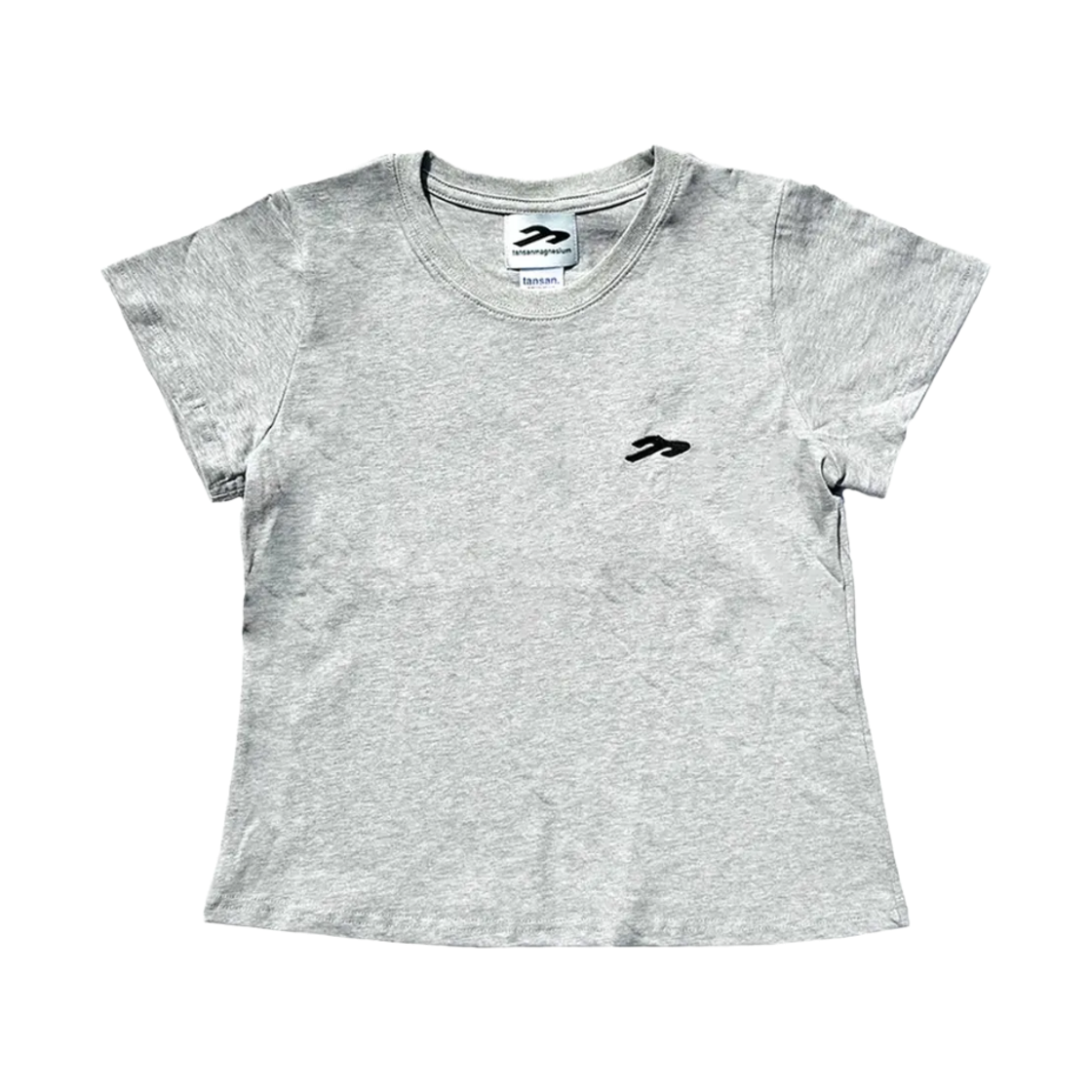(W) 탄산마그네슘 드라이 프리 티셔츠 그레이((W) Tansanmagnesium Dry Free T-Shirt Grey)