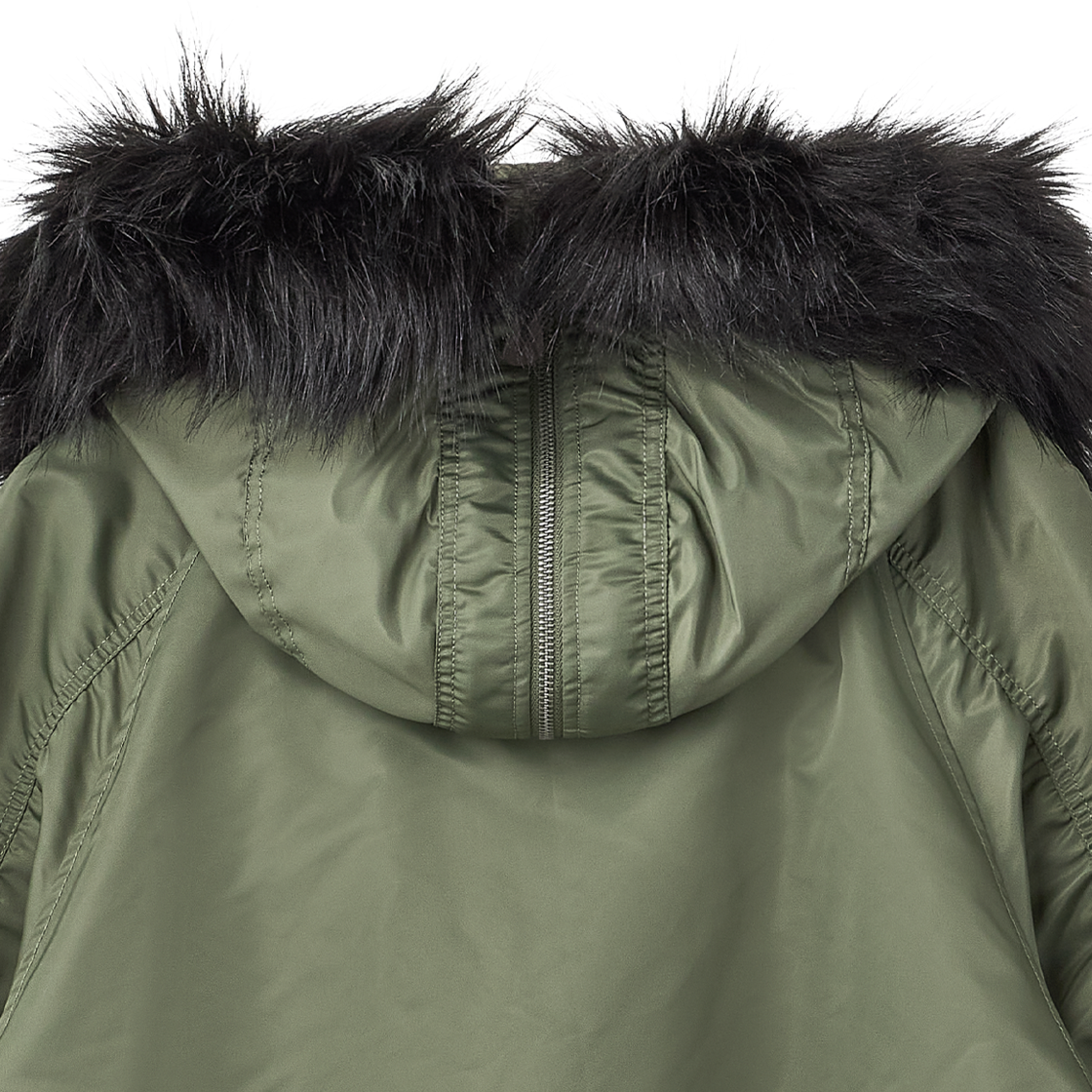 라스벳 후디드 N-2B 봄버 자켓 그린 - 26FW(Rassvet Hoooded N-2B Bomber Jacket Green - 26FW) - 4