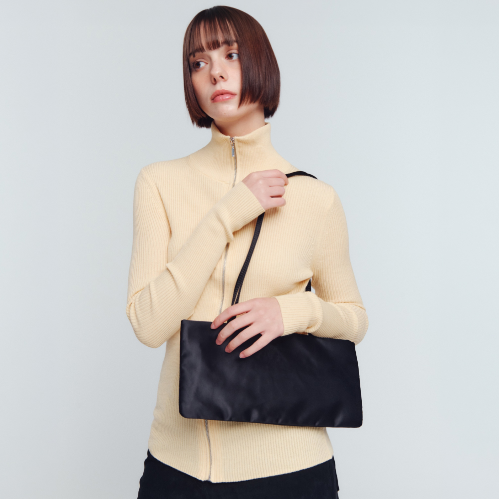 하아카아이브 실키 이스트 숄더백 블랙(Hah Archiv Silky East Shoulder Bag Black) - 2