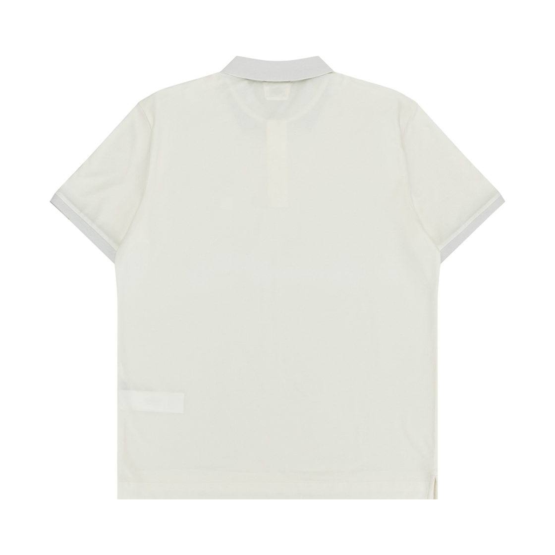 C.P. 컴퍼니 칼라 숏슬리브 티셔츠 아이보리 - 25SS(C.P. Company Collar Short Sleeve T-Shirt Ivory - 25SS) - 2