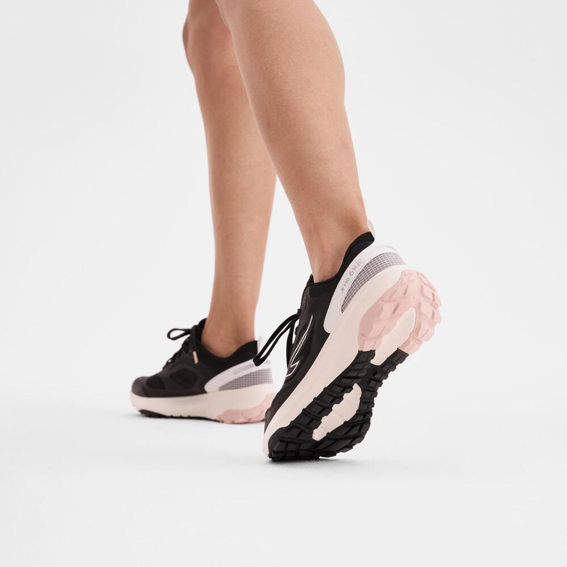 데카트론 여성 러닝 및 트레일 러닝화 JF190.1 그립 스모크 블랙(Decathlon Women's Running and Trail Running Shoes JF190.1 Grip Smoke Black) - 6
