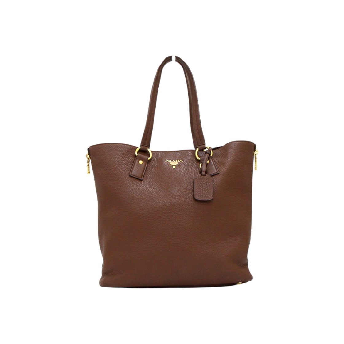 IT4LP2GI2MOD Prada Brown Vitello Daino Shoulder Bag