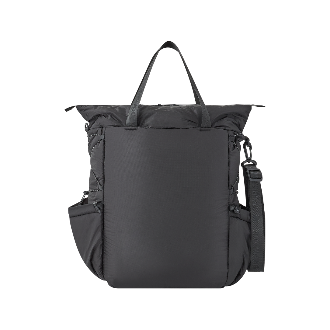 앤드 원더 147 푸퍼 미니 립스탑 토트 백 블랙 - 26FW(And Wander 147 Puffer Mini Ripstop Tote Bag Black - 26FW) - 4
