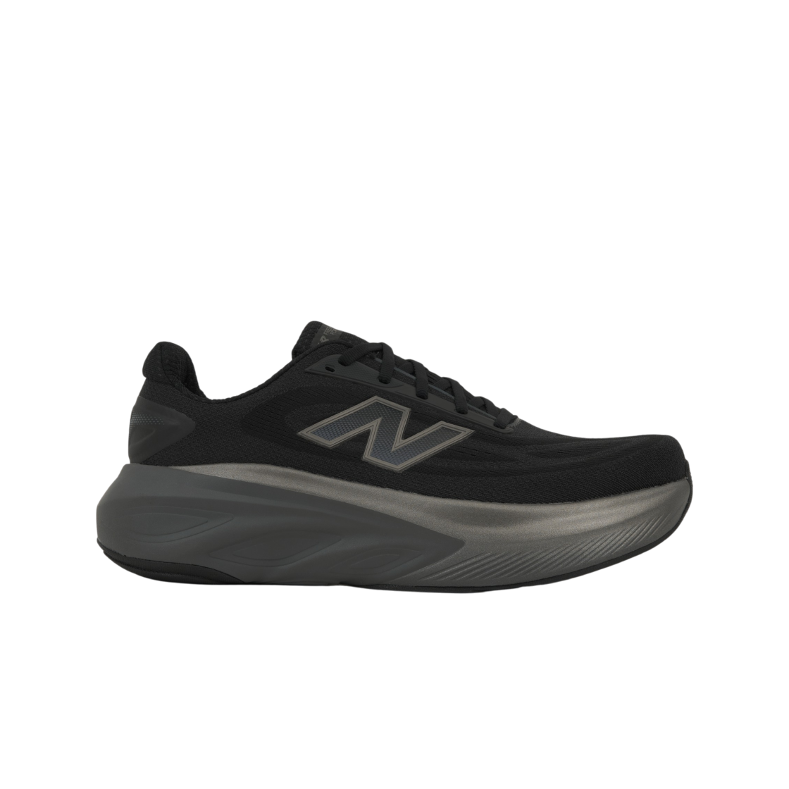 MMORLA6 New Balance Fresh Foam More v6 Black Castlerock Black Metallic - D Standard