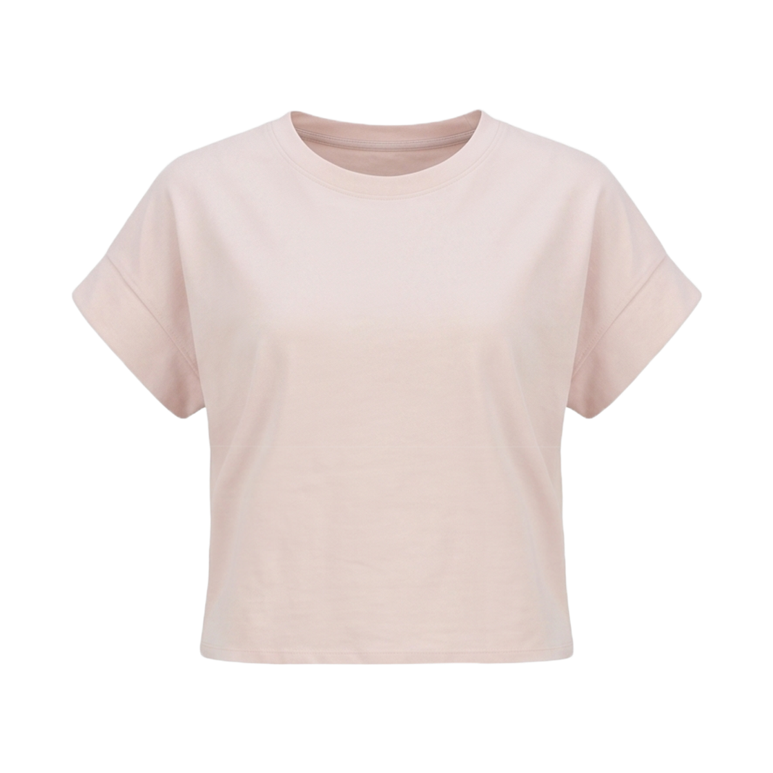 CLWT8115 cielcoco Sorona Back Slit Short Sleeves Chalk pink
