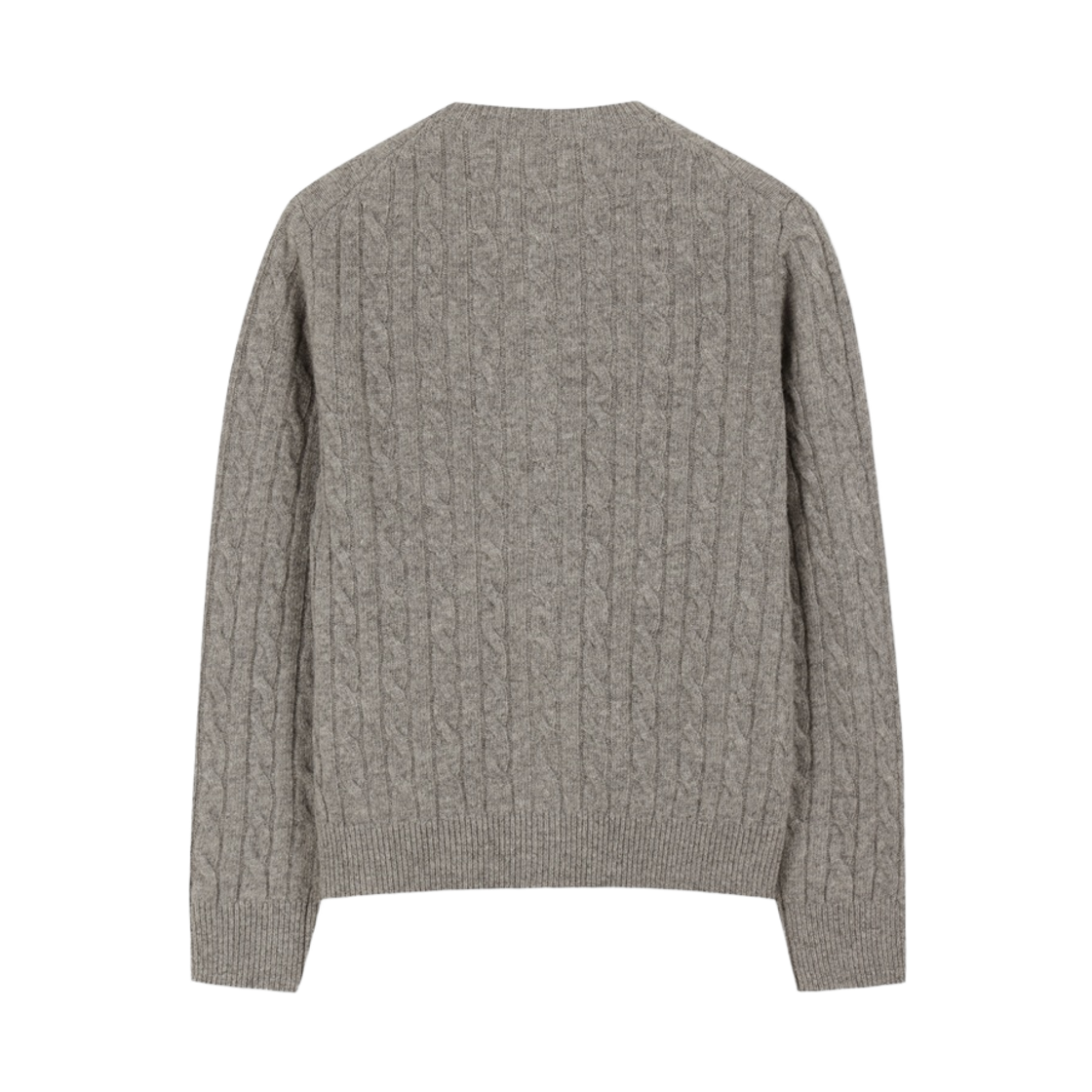 브룩스브라더스 여성 울 케이블 가디건 그레이(BrooksBrothers Women's Wool Cable Cardigan Grey) - 2