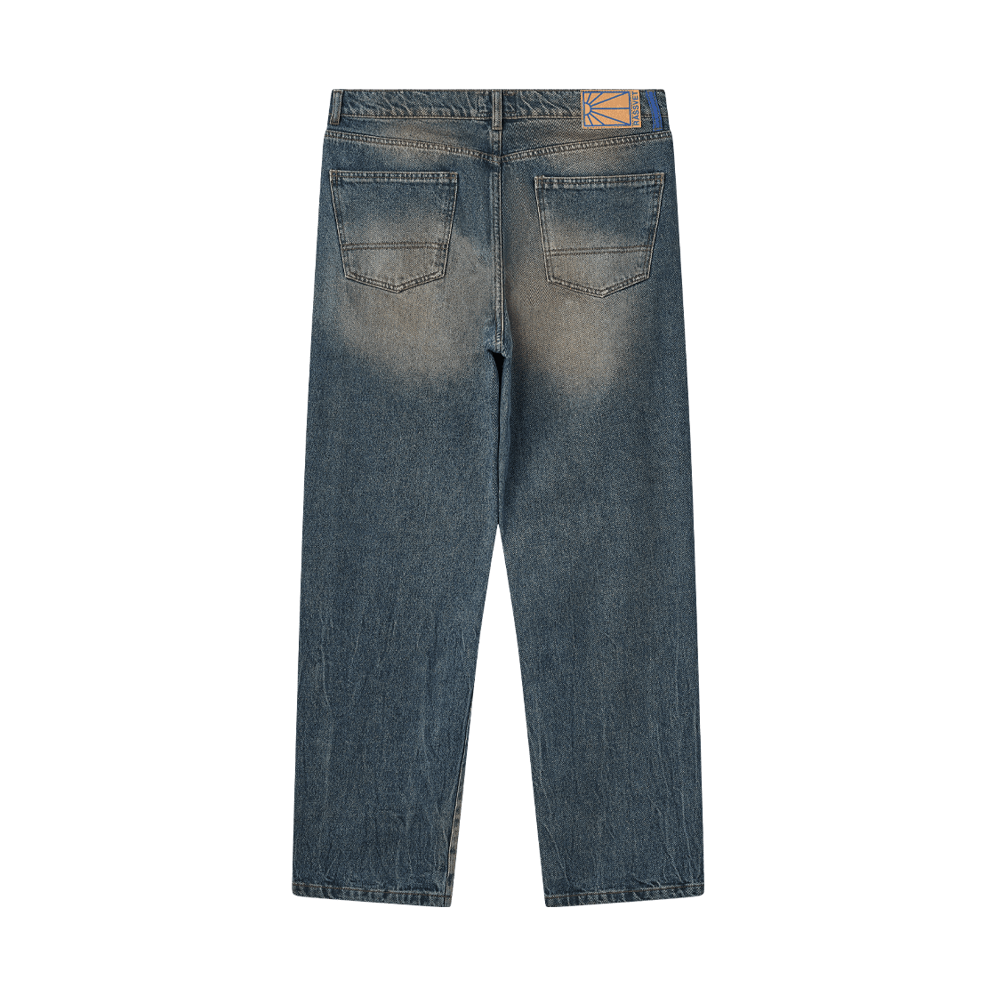 라스벳 워시드 테이퍼드 데님 팬츠 블루 - 26FW(Rassvet Washed Tapered Denim Pants Blue - 26FW) - 2