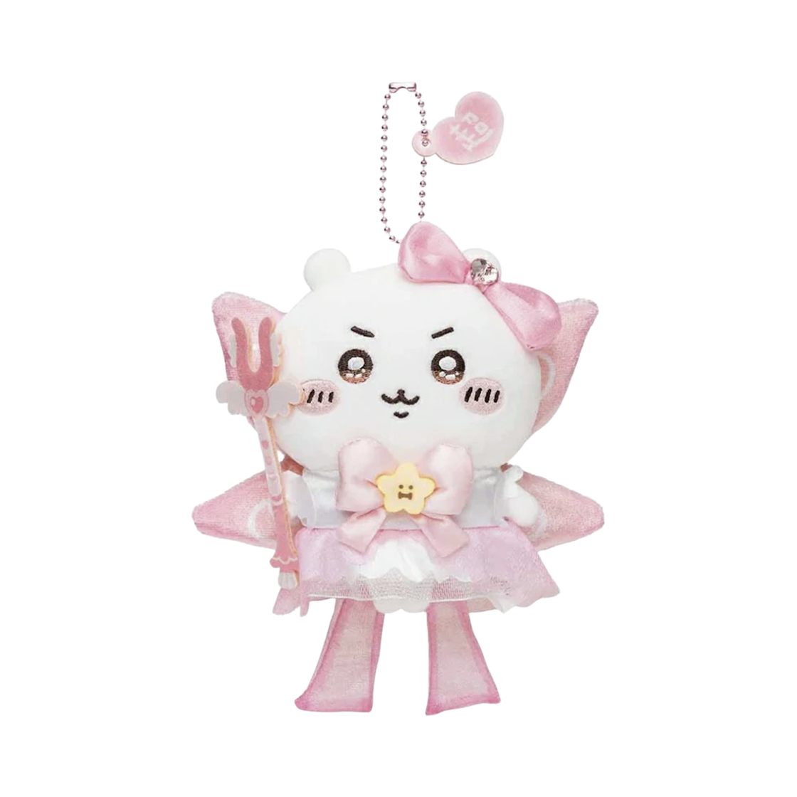 치이카와 초 매지컬 파워업 마스코트 키링 치이카와(Chiikawa Super Magical Power-Up Mascot Keyring Chiikawa)