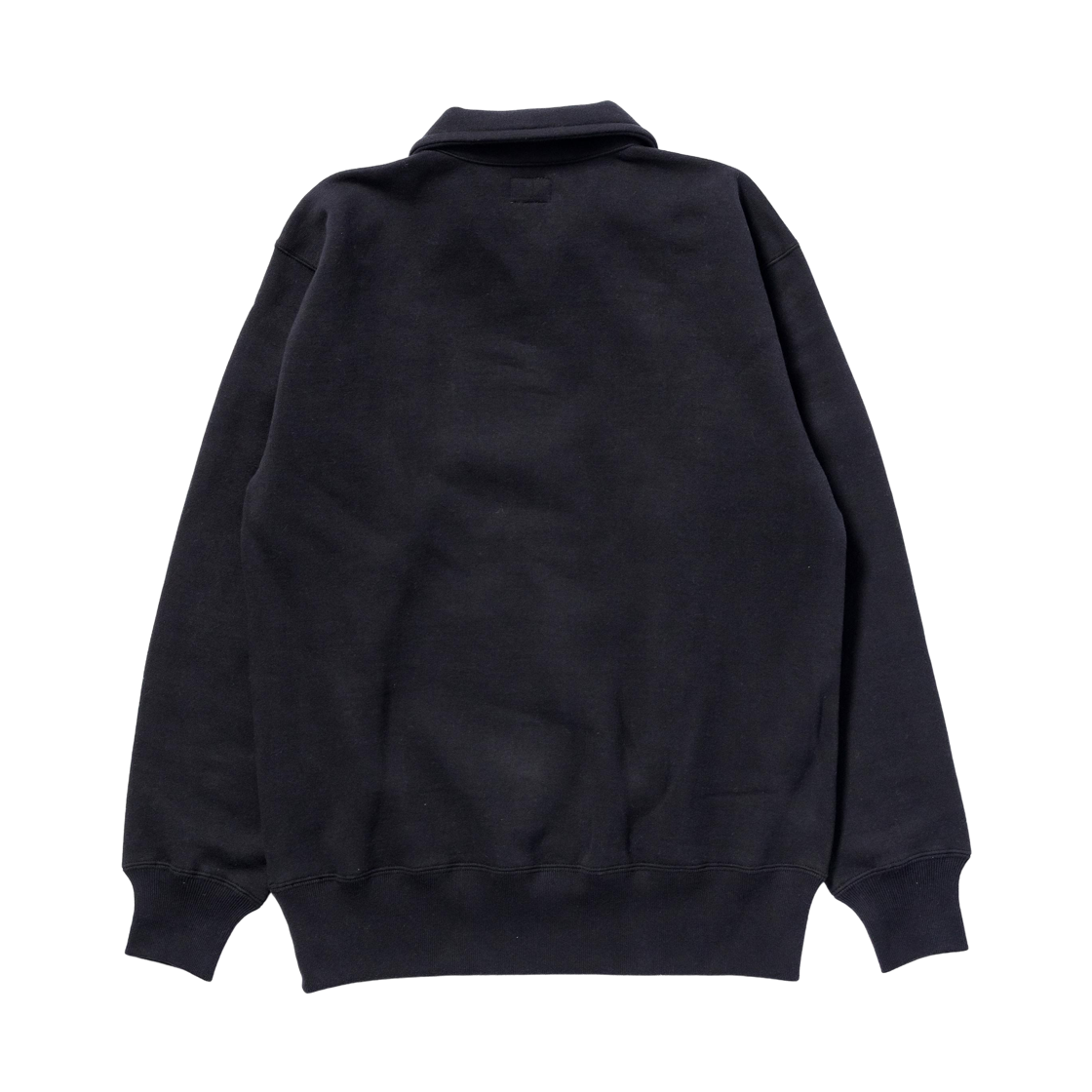 더 리얼 맥코이 조 맥코이 10온즈 루프휠 1/4 집 스웨트셔츠 블랙(The Real McCoy's Joe Mccoy 10 oz. Loopwheel 1/4 Zip Sweatshirt Black) - 2