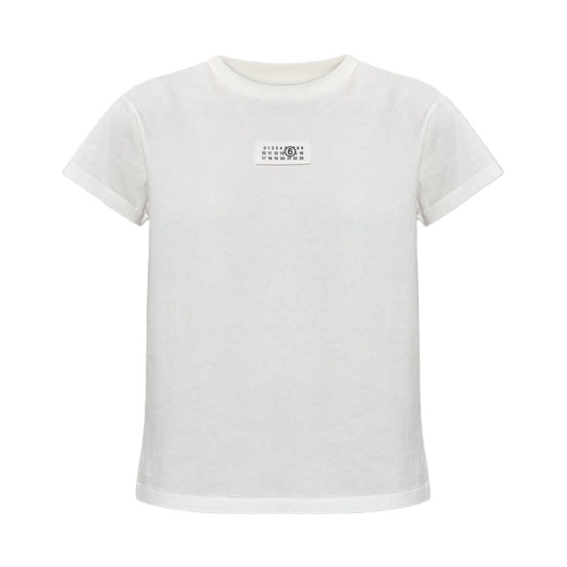 S52GC0327M20258101 (W) MM6 Maison Margiela Overdyed Jersey T-Shirt White