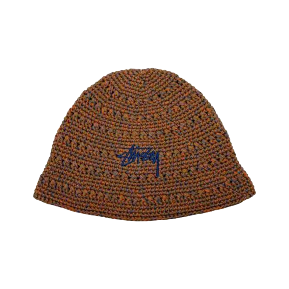 1321268 Stussy Hemp Stock Knit Bucket Hat Multi Brown
