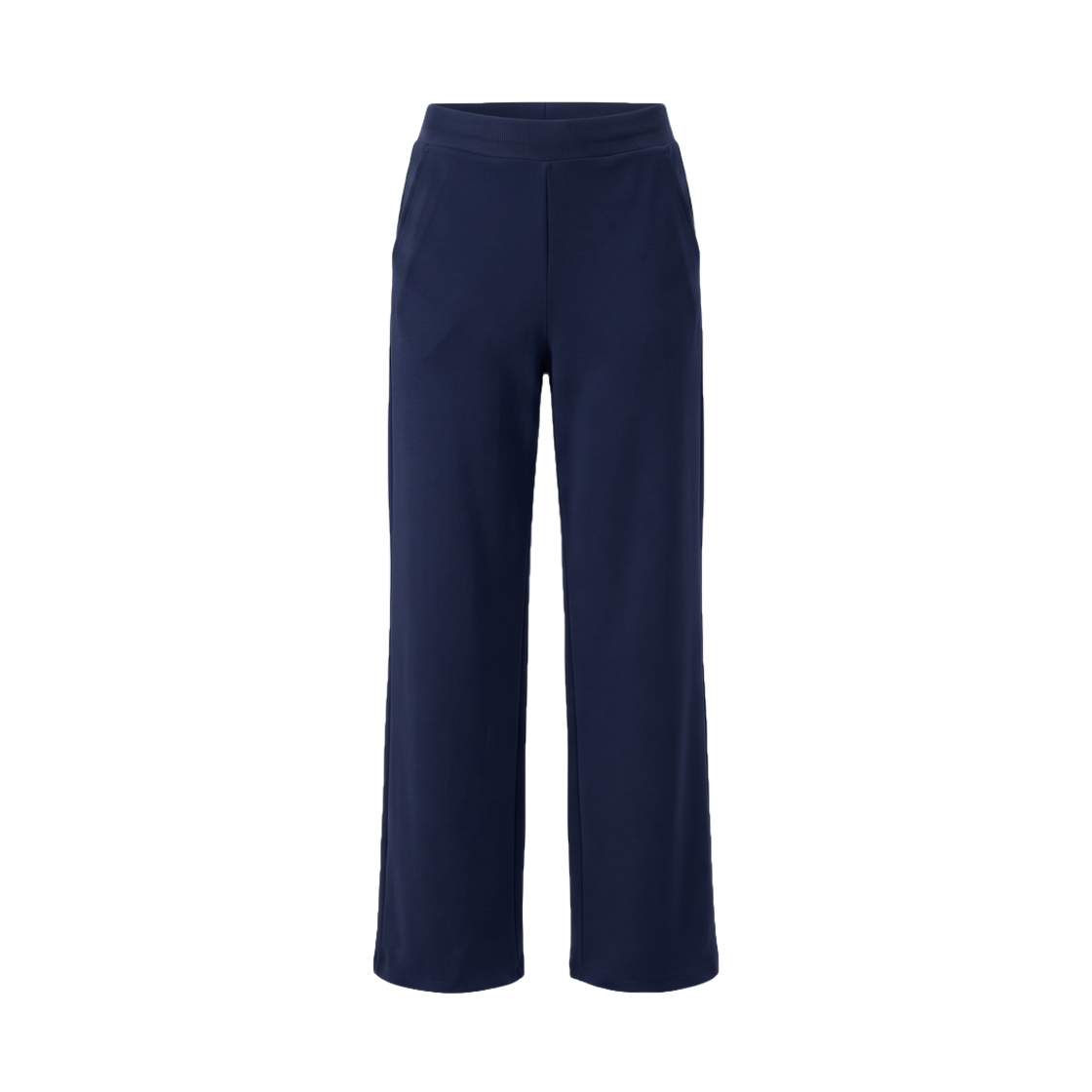 CLWP9152 cielcoco Durable Wide Banding Slacks Navy