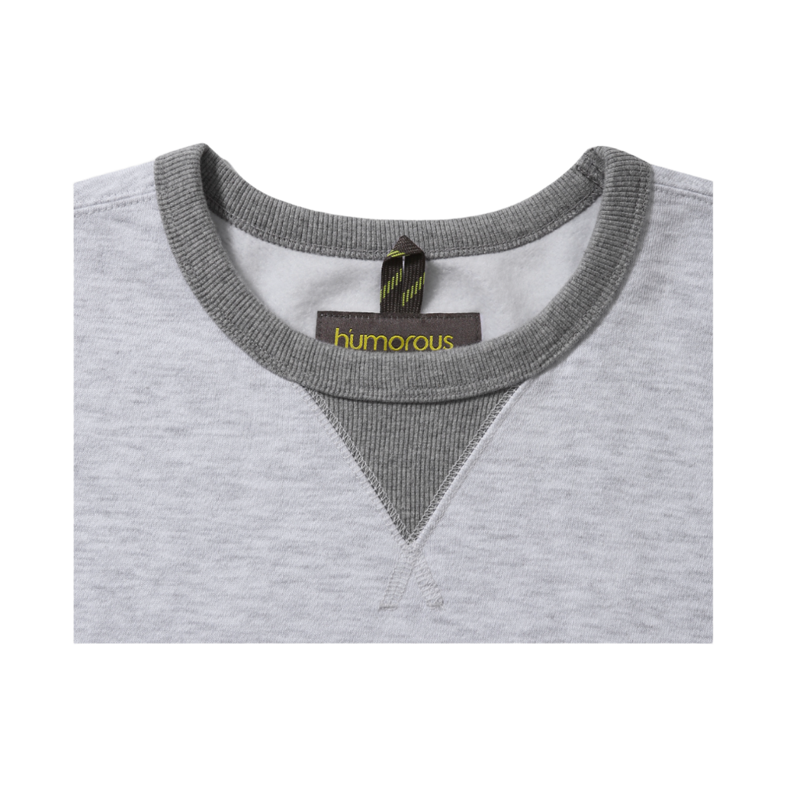 휴머러스 어카운트 웨이브 포켓 스웻 셔츠 라이트 멜란지 그레이(humorous account Wave Pk Sw Shirt Light Melange Gray) - 3