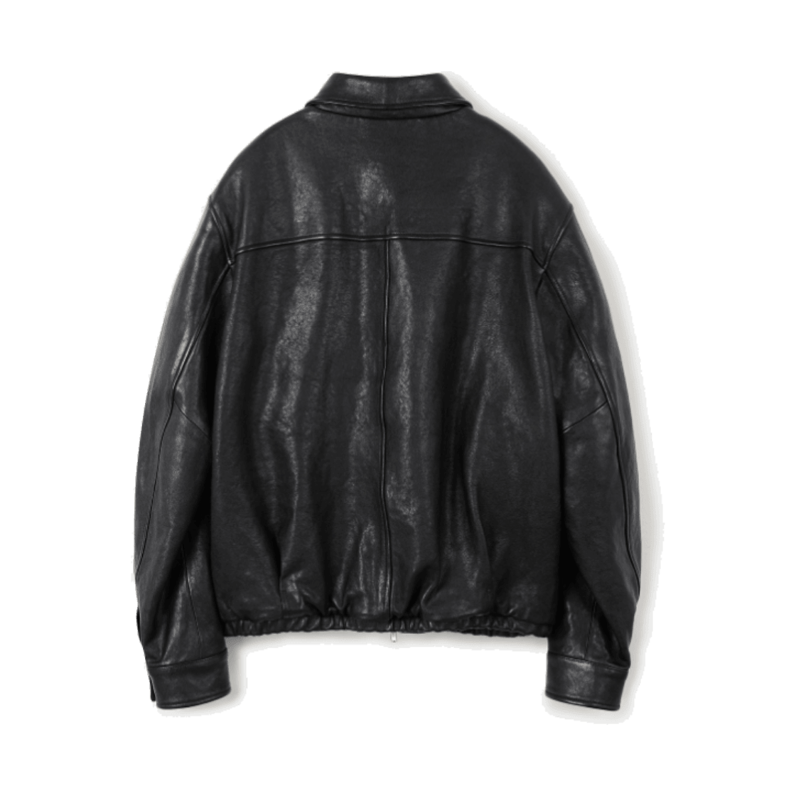 24/7시리즈 베지터블 램스킨 리얼 레더 자켓 블랙(24/7 series Vegitable Lambskin Real Leather Jacket Black) - 2