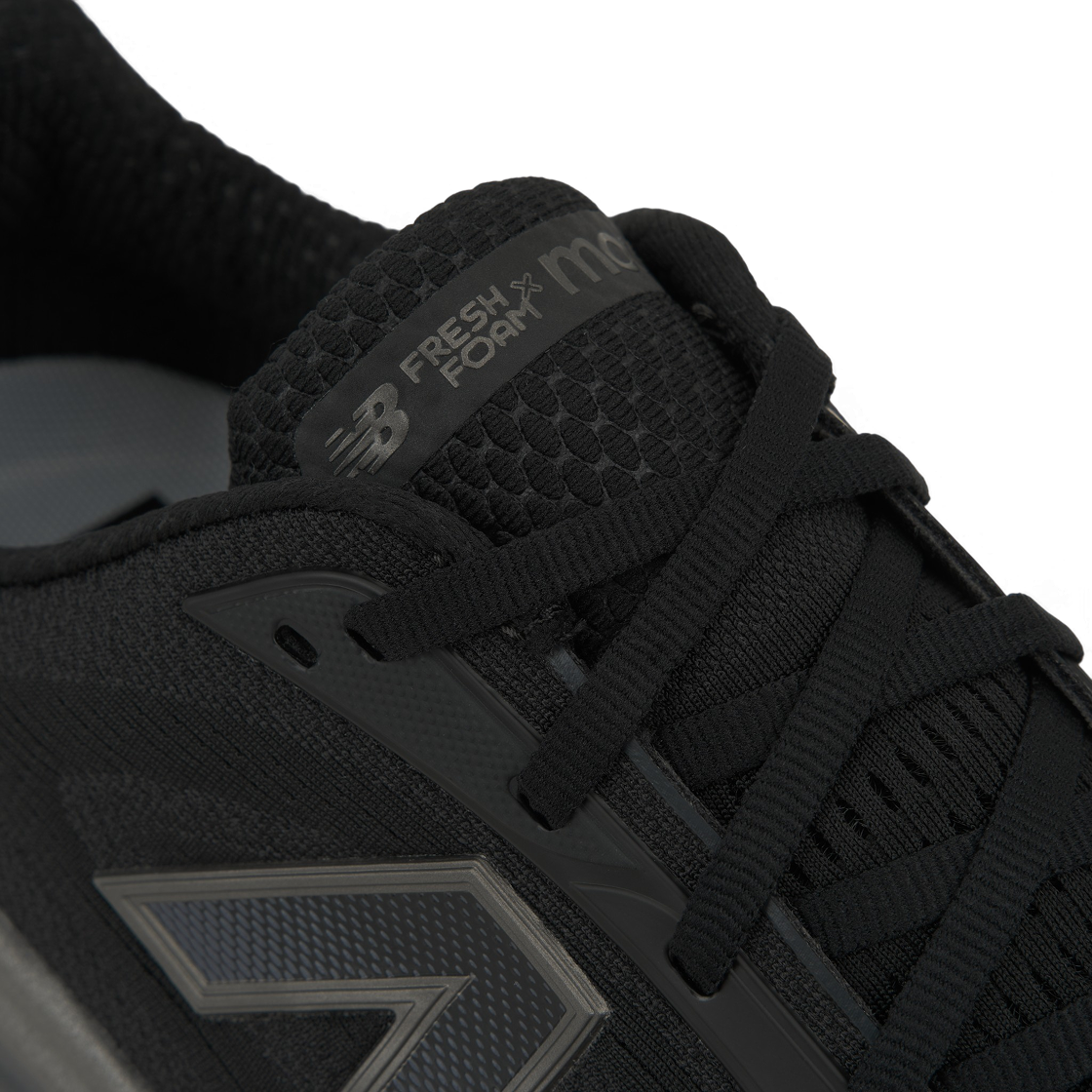 뉴발란스 프레쉬 폼 모어 v6 블랙 캐슬락 블랙 메탈릭 - 2E 와이드(New Balance Fresh Foam More v6 Black Castlerock Black Metallic - 2E) - 7