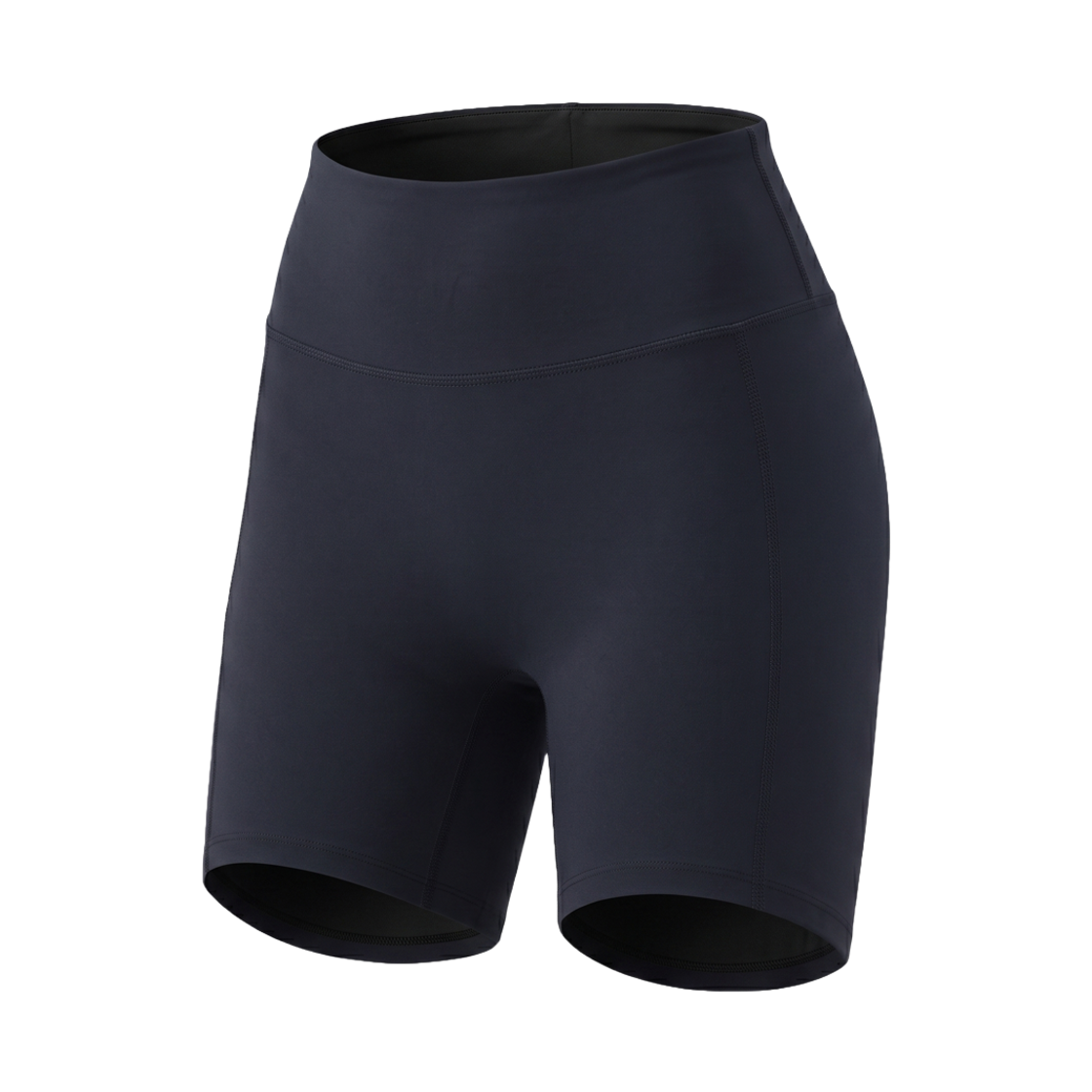 CLWP3017 cielcoco Tension-Up Mid-thigh Shorts Black