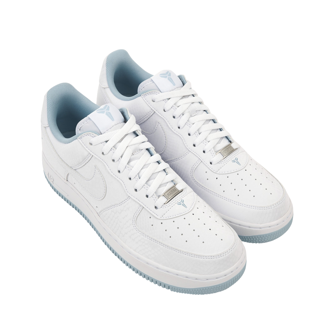 나이키 x 코비 브라이언트 에어포스 1 로우 화이트 아머리 블루(Nike x Kobe Bryant Air Force 1 Low White Armory Blue) - 4