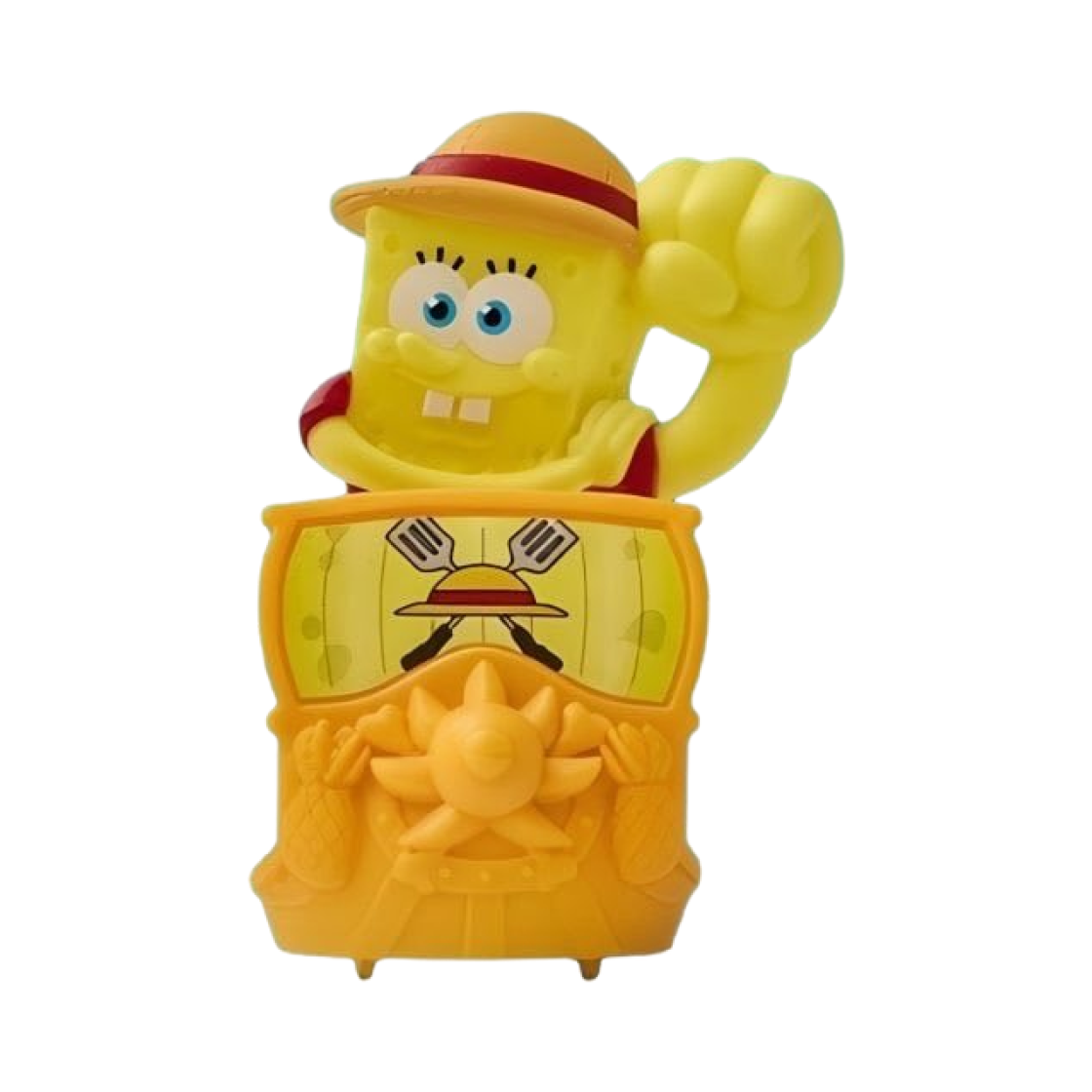 맥도날드 x 스폰지밥 x 원피스 스폰지밥 루피(McDonald's x Spongebob x One Piece Spongebob Luffy)