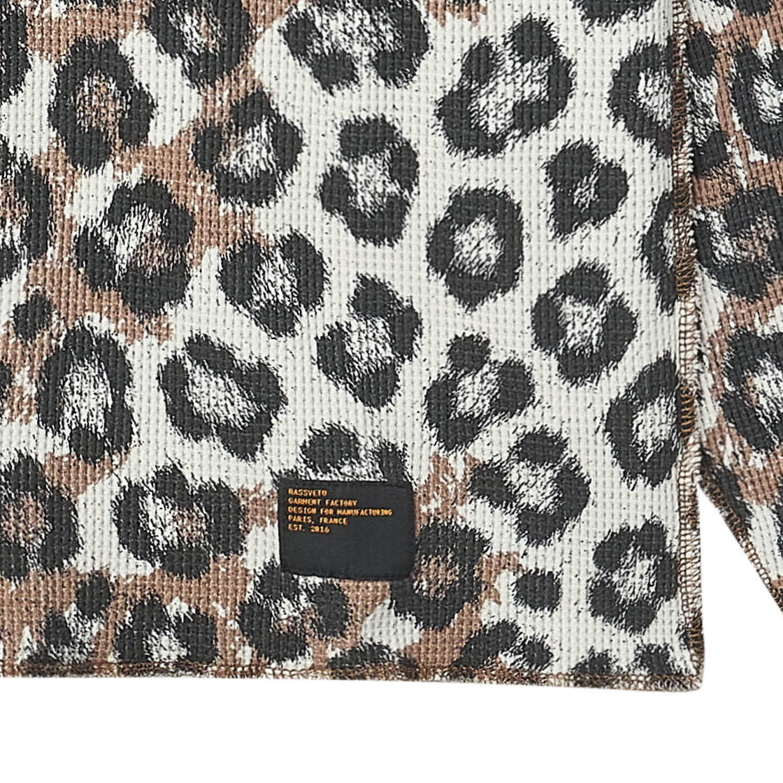 라스벳 레오파드 써멀 롱슬리브 티셔츠 레오파드 - 26FW(Rassvet Leopard Thermal L/S Tee Shirt Leopard - 26FW) - 5