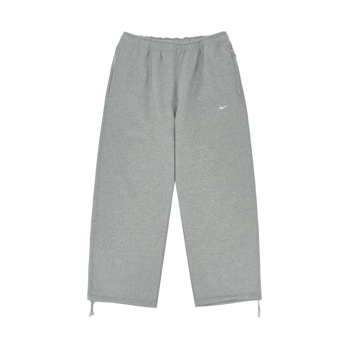 Nike Nike NSW Swoosh Open Hem Fleece Pants Dark Grey Heather - Asia · S