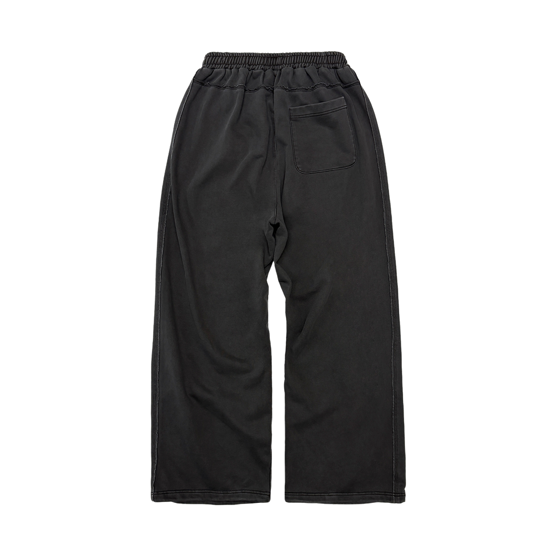 플레이버리즘 빈티지 워시드 트랙 팬츠 피그먼트 차콜(Flavorism VTG Washed Track Pants Pigment Charcoal) - 2