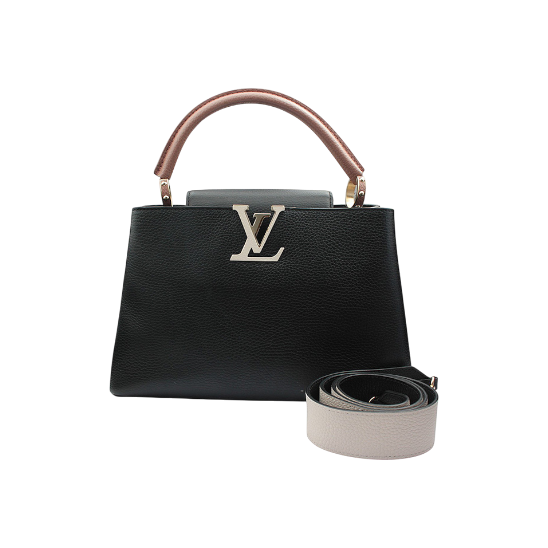 ITP3O95DQ3PH Louis Vuitton Black Capucines PM
