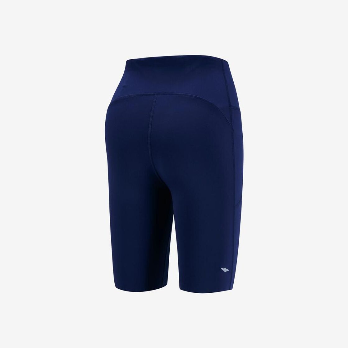 데카트론 여성 8인치 러닝 레깅스 런 500 스틸 블루(Decathlon Women's 8-inch Running Leggings Run 500 Steel Blue) - 2