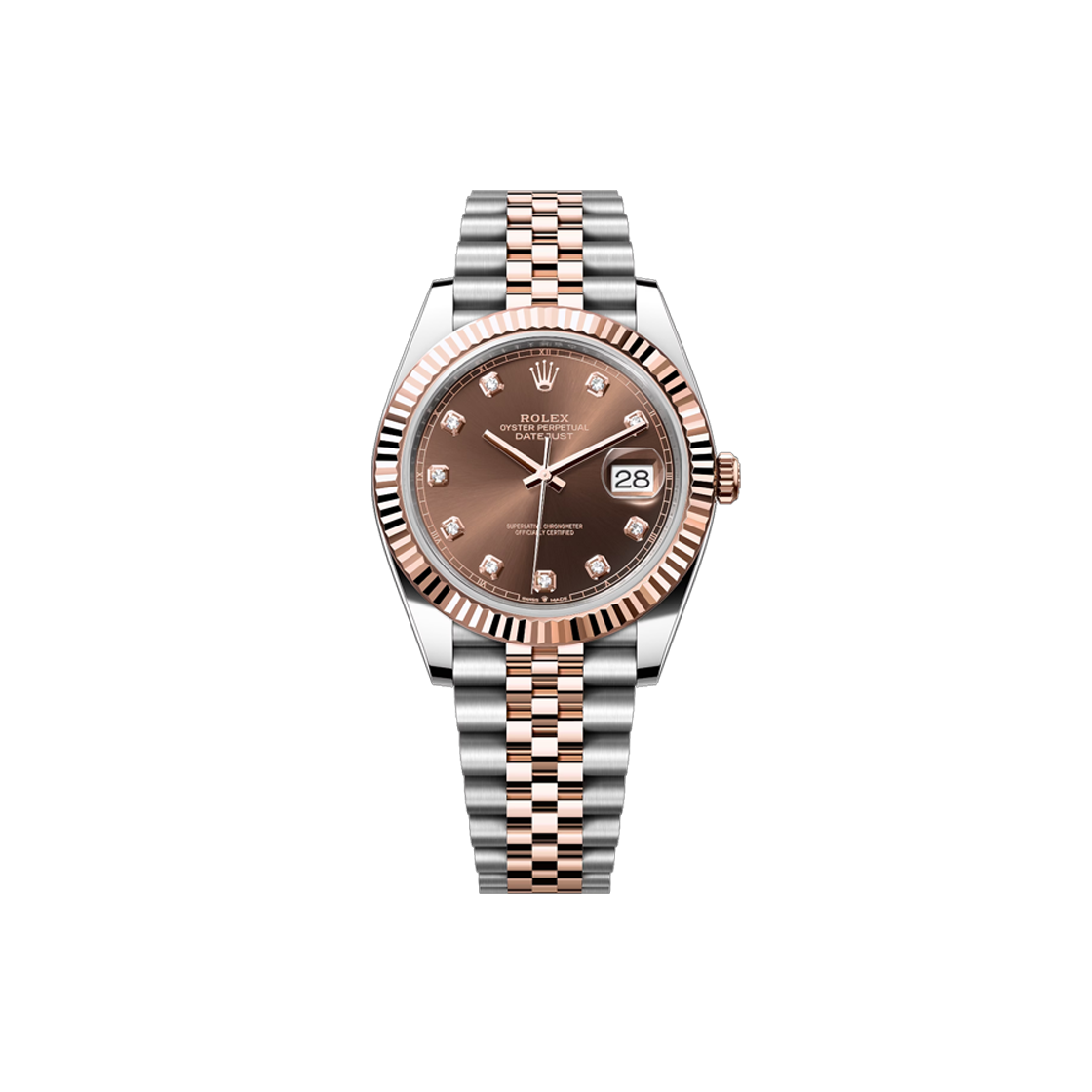 ITSCHI2HSVLP Rolex Datejust Chocolate 10P Jubilee
