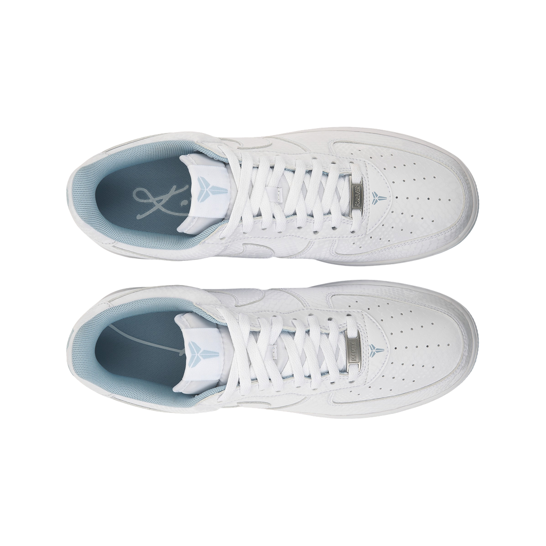 나이키 x 코비 브라이언트 에어포스 1 로우 화이트 아머리 블루(Nike x Kobe Bryant Air Force 1 Low White Armory Blue) - 5