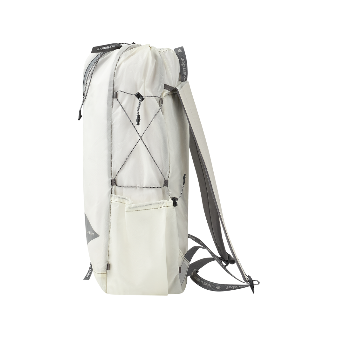 앤드 원더 133 실 데이팩 화이트 - 26FW(And Wander 133 Sil Daypack White - 26FW) - 3