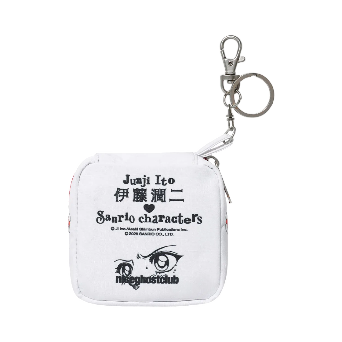나이스고스트클럽 x 이토 준지 x 산리오 토미에 헬로 키티 파우치 키체인 믹스(Niceghostclub x Junji Ito x Sanrio Tomie Hello Kitty Pouch Key Chian Mix) - 2