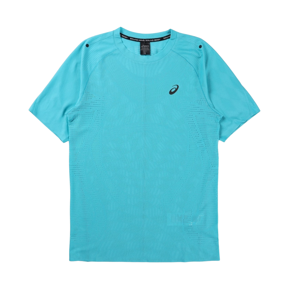 2011D510-401 Asics Metarun Short Sleeve Top Energy Aqua
