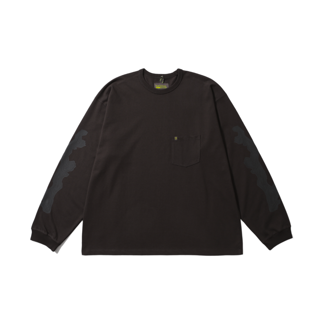 HM26AW-CS02 BRANCH L/S TEE RED BEAN