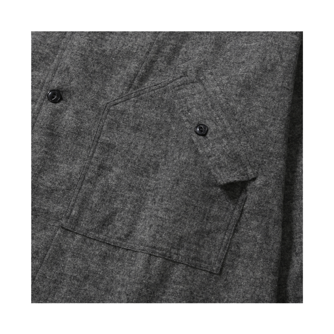 휴머러스 어카운트 레스트 워크 셔츠 헤더 블랙(humorous account Rest Work Shirt Heather Black) - 2