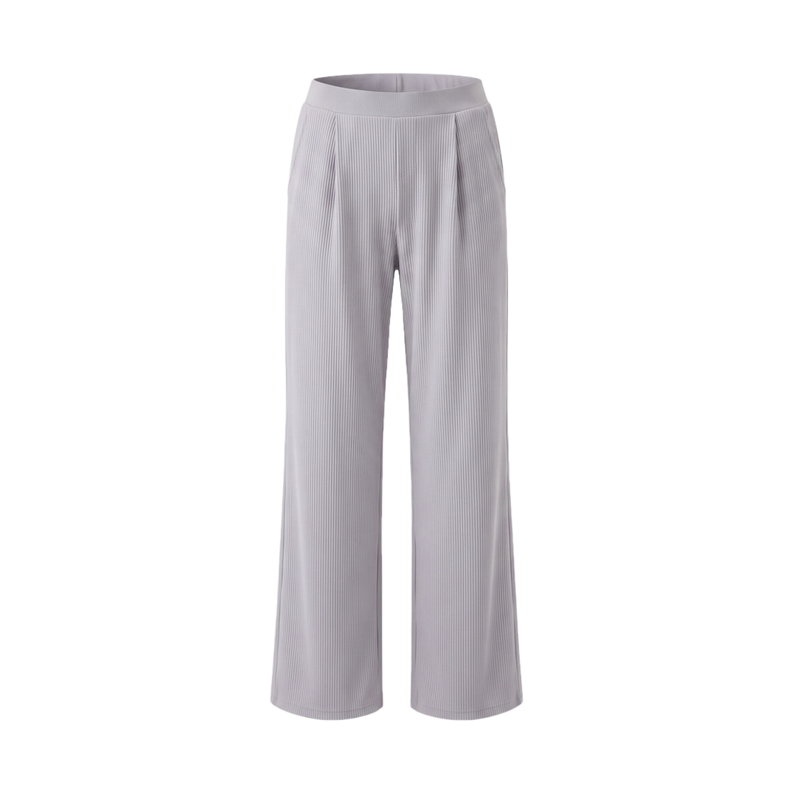 씨엘코코 소로나 골지 와이드 팬츠 실버(cielcoco Sorona Ribbed Wide Pants Silver)