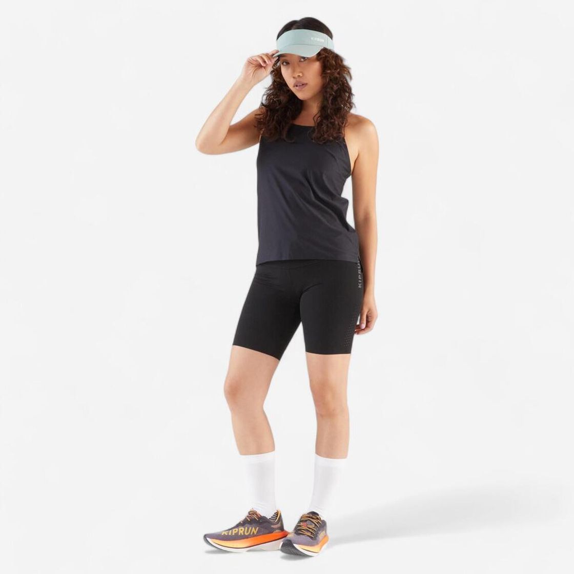 데카트론 러닝 바이저 선캡 모자 V2 프로즌 그린(Decathlon Running Visor Sun Cap V2 Frozen Green) - 7