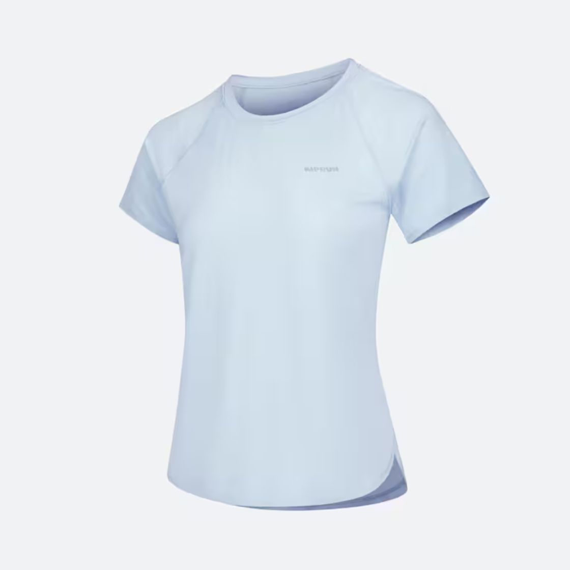 데카트론 여성 러닝 반팔 티 런 드라이 쿨링 500 포기 블루(Decathlon Women's Running Short Sleeve T-Shirt Run Dry Cooling 500 Foggy Blue) - 2